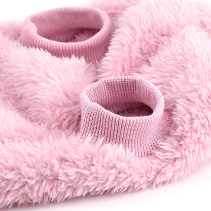 Soft Flannel Small Dog Clothes Winter Warm Puppy Cat Sweater Coat Chihuahua Pet Clothing Jumpsuit for Small Medium Dogs Yorkie