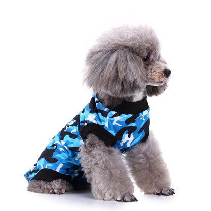 Pet Cat Recovery Surgical Costume Pet Dog Sterilization Clothes Pet Physiological Pants Anti-licking Vest for Abdomen Protect