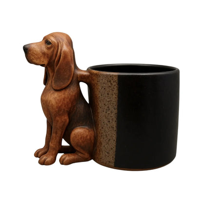 Handmade Dachshund Mug Dachshunds Mug Ceramic Coffee Cup Unique Dogs Coffee Mugs Gift For Dogs Owner And Pet Lover Collection
