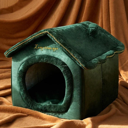 Dog Kennels Four Seasons Universal Small Dog Houses Removable and Washable Warm Dog House Cat Kennel Pet Supplies House for Dogs