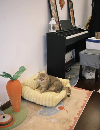 Puppy special sofa kennel winter warm pet Internet celebrity cat nest small dog dog sleeping mat cushion winter bed