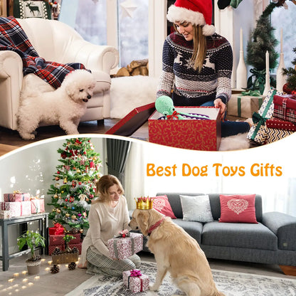 the TIDAL TOOTH CHEW TOY - Pet Plush Toy, Cat/Dog Voice Octopus Shell Puzzle Toy, Bite Resistant Interactive Pet Dog Teeth Cleaning Chew Toy, Pet Supplies