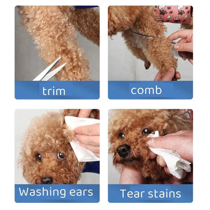 Dog Hammock - Pet Grooming Harness for Nail Trimming Cutting Anti Scratch Dog Sling Bag For Dogs Cats Grooming Supplies