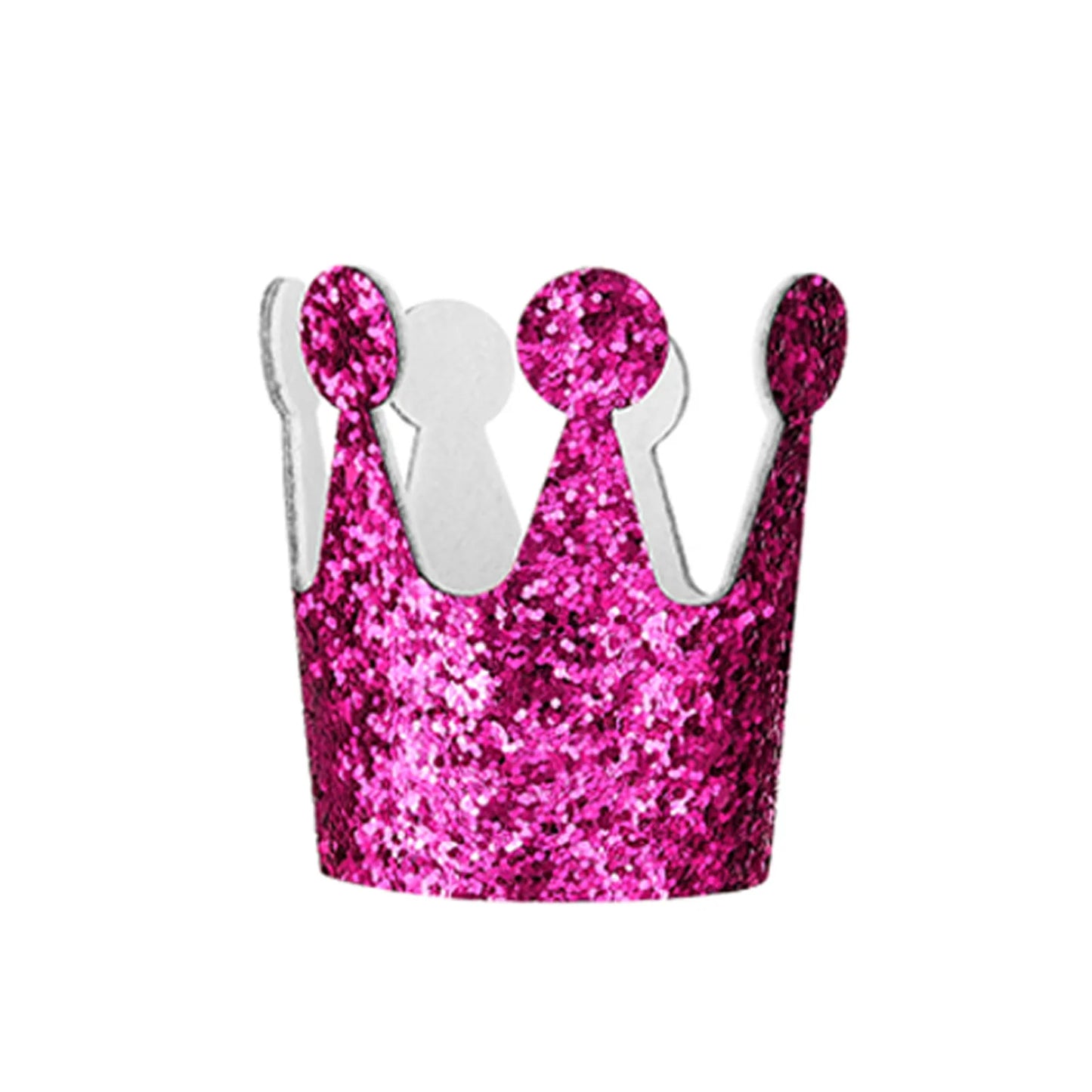 Pet Birthday Hat Glitter Bronzing Dog Crown Birthday Party Cat Dress Up Hat Photo Props