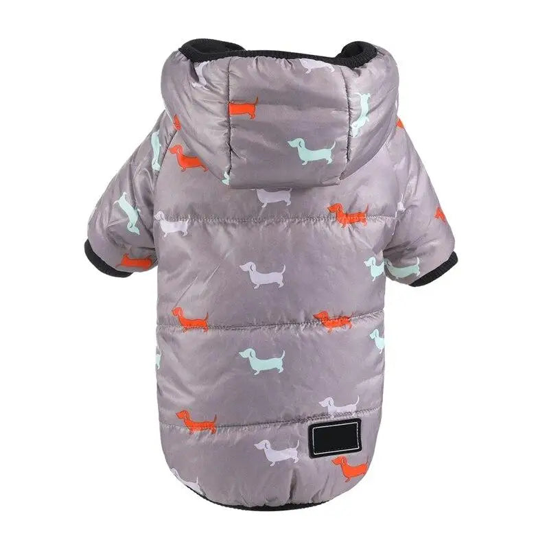 Dog Cat Coat Jacket Autumn and winter pet clothing, Teddy bichon frise fleece, thickened and comfortable warm clothes, pet cat a