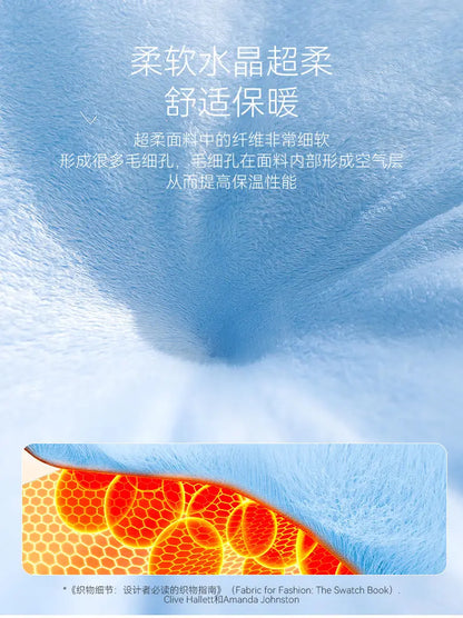 Kawaii Sanrio Cinnamoroll Dog Beds Cute Cat Mats Kennel Winter Warm Enclosed Safe House Removable Washable Sleeping Mat