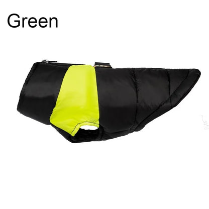 the WARMER JACKET - Pet Waterproof Warm Large Dog/Coat/Puppy Clothing, Pet Vest Jacket, Winter Warm Dog Clothes, Waterproof Pet Vest Zipper Jacket