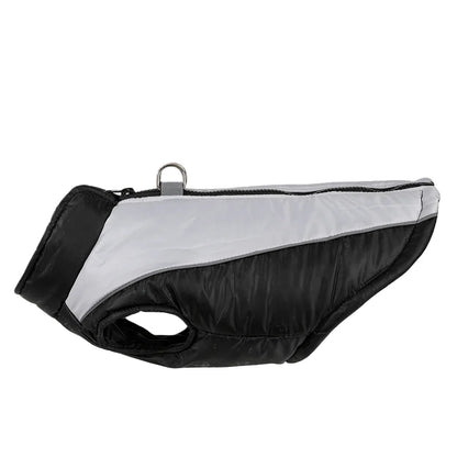 Reflective Dog Clothes For Winter Warm Puppy Vest Coat With D-ring Outdoor Waterproof Pet Jacket For Small Medium Dogs Yorkshire