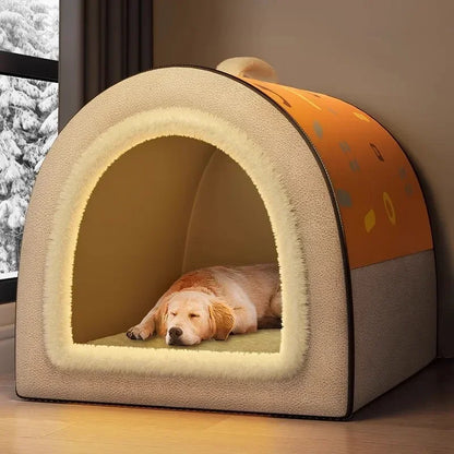 For Household Winter Dog Houses for Pet Shops Large Space Warmth Thicken Pet Cage Creative Comfortable Design House for Dogs