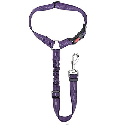 Reflective Pet Dog Car Seat Belt Puppy Dog Walking Travel Car Accessories Dog Leash Harness for Small Dogs Pet Car Supplies