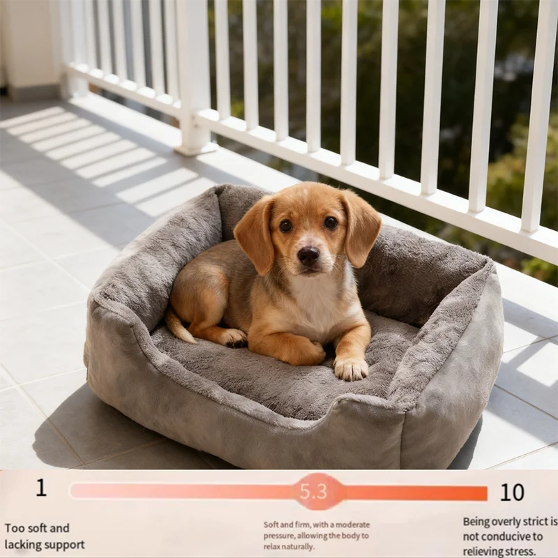 Cat nest in winter warm deep sleep in winter pet small dog dog kennel four seasons universal cat supplies sleeping pad