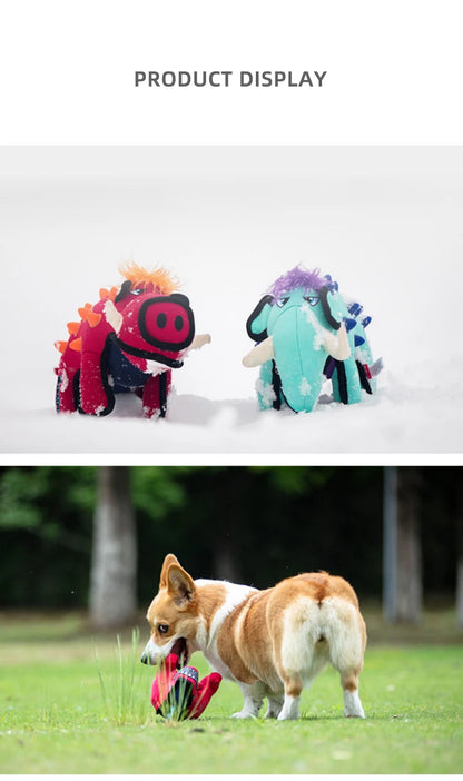 GiGwi Dog Toys Canvas Combined Material Bite-resistant Interactive Toy For Dog Molar Training Pet Supplies Aggressive Chewers