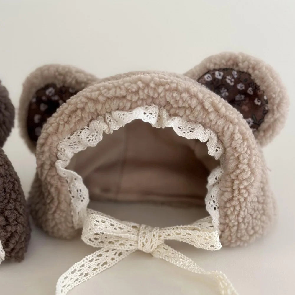 Pet Flower Plush Coat Dog Flower Cake Skirt Cute Dog Plush Hat Dog Clothes Winter Bear Flower Plush Thick Vest Coat Bottom Skirt