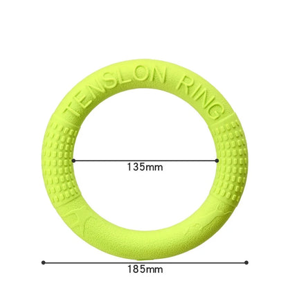 1PC Large Dog Interactive TPR Toy - Durable Floating Ring Pulling Dog Ring for Teeth Grinding And Interactive Play