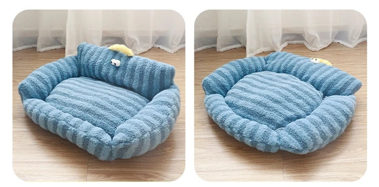 Washable Dog Bed Sofa Kennel Dog Nest Comfortable Plush Puppy Bed Spring Summer Pet Supplies for Small Medium Dogs Cats