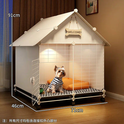 Dog Cage Small Dog Kennel One Room One Living Room One Bathroom Dog Villa Indoor Household With Toilet Bichon Teddy Only