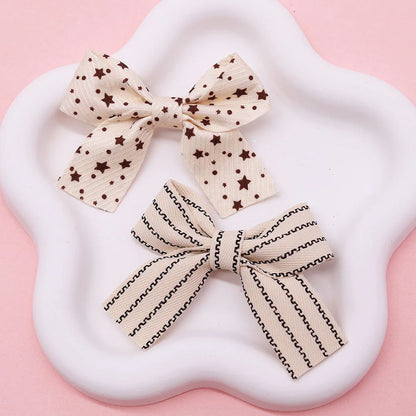 2PCS Cute Dog Hair Clips Multi-Style Dog Bows With Metal Clips Long-Hair Pet Hairpins For Large Dogs Pet Groomming Accessories