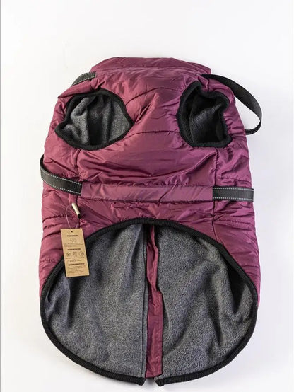 Pet Clothes Dog Warm Winter Jacket with Harness Build in For Large Medium Small Dogs Winter Pet Supplies Kids Gifts