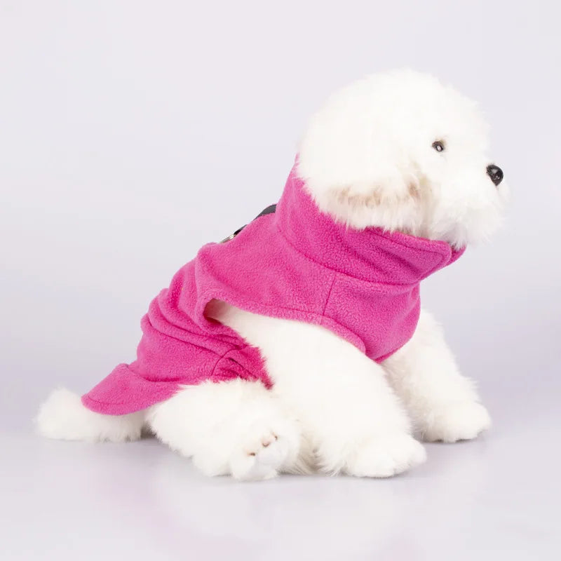 Soft Fleece Dog Clothes For Small Dogs Spring Summer Puppy Cats Vest Shih Tzu Chihuahua Clothing French Bulldog Jacket Pug Coats
