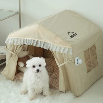 Outdoor Camping Pet Tent Waterproof Breathable Warm Inflatable Portable Small and Medium Dog Cat Nest