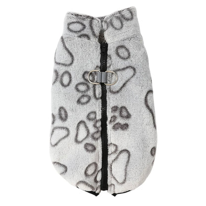 Winter Dog Jacket For Small Medium Dogs With D-ring Elasticity Reflective Puppy Fleece Clothes Yorkshire Schnauzer Pet Costume