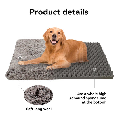 1 square soft cushion for orthopedic pet bed for small and medium sized large dogs and cats, easy to clean and durable