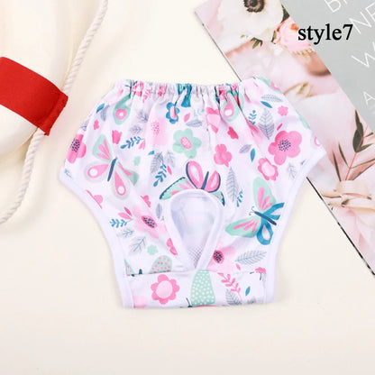 Female dog Cute Washable Male Dog Diapers, Reusable High Absorbency Leak-Proof Male Dog Diapers cat Physiological Pants