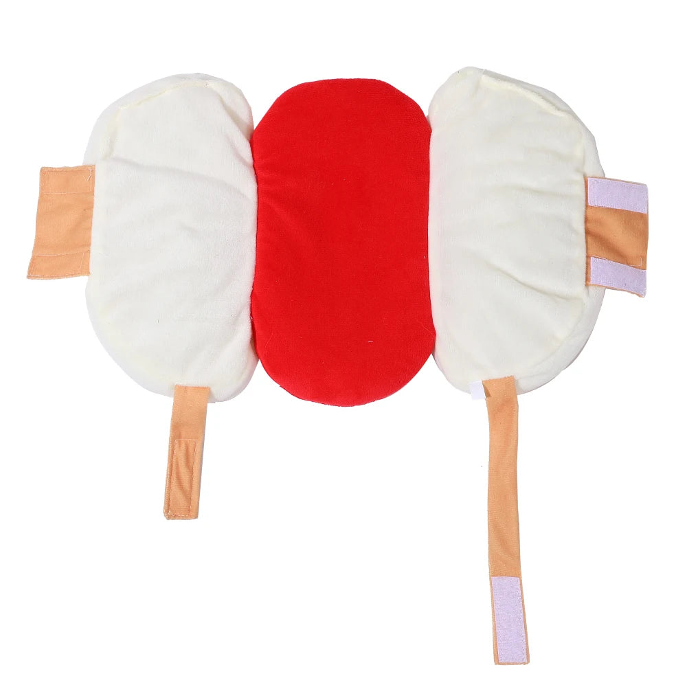 Cute Pet Dog Cosplay Costume Halloween Funny Hot Dog Shape Adjustable Puppy Clothes For Small Medium Dogs Cats Chihuahua Bulldog