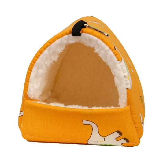 Soft House Nest For Parrot Ferret Squirrel Hamster Hammock Bed Hamster Sleeping Bed Guinea Pig Nest Warm Mat