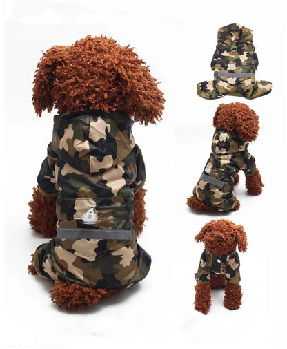 Waterproof Dog Clothing For Small Dog Summer Pet Clothes For Dogs Soft Raincoat Supply Dog Coats For Chihuahua dog Raincoat