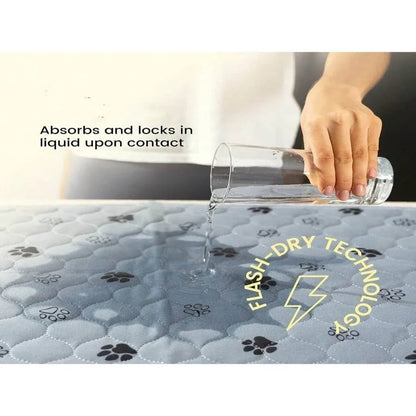 Dog Urine Pads Washable Reusable Anti Slip Pet Pee Pad Puppy Training Pad Pet Bed Urine Mat for Car Seat Cover Pet Supplies