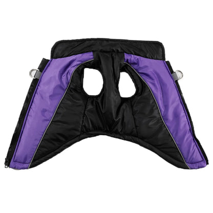 Reflective Dog Clothes For Winter Warm Puppy Vest Coat With D-ring Outdoor Waterproof Pet Jacket For Small Medium Dogs Yorkshire