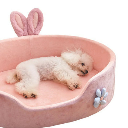 Soft Pet Bed Detachable Washable Dog Sleeping Very Soft Comfortable Warm Cat Mats Four Seasons Detachable Pet Beds Supplies