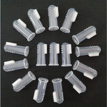 16pcs, Ultra-Soft Silicone Toothbrush for Dogs & Cats - Best for Dental Health,Gentle on Teeth & Gums,Easy To Use,Dog Toothbrus