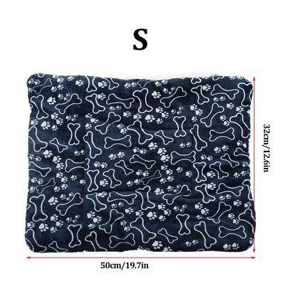 Soft Fluffy Pet Blanket Winter Warm Dog Blanket Cute Pet Bed Sheet Warm And Comfortable Cat And Dog Cushion Blanket Portable