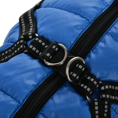 Winter Pet Jumpsuit Soft Warm Puppy Jacket Coat For Small Dogs Cats Zipper Solid Apparel Chihuahua French Bulldog Sphynx Costume