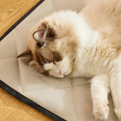 Foldable Dog Cat  Bed for Large Medium Small Pets – Portable & Space-Saving Pet Mat Soft Washable Cushion with Non-Slip Bottom