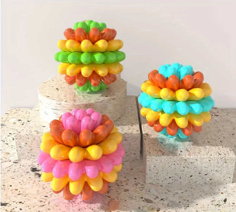 TPR Pet Dog Chew Toy Bite-Resistant Pet Ball Toy for Small Medium Dogs Durable Puppy Teeth Grinding Cleaning Toys Dog Accessorie