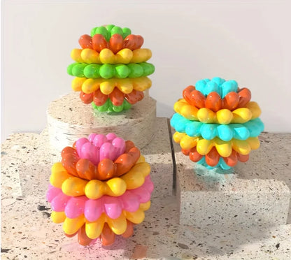 TPR Pet Dog Chew Toy Bite-Resistant Pet Ball Toy for Small Medium Dogs Durable Puppy Teeth Grinding Cleaning Toys Dog Accessorie