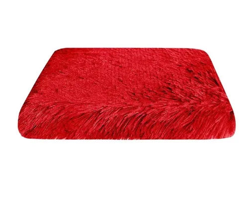 Plush Rectangle Pet Nest Cotton Deep Sleep Dog Sofa Bed Pet Supplies Fluffy Super Soft Winter Warm Dog Beds Sleeping Cushion