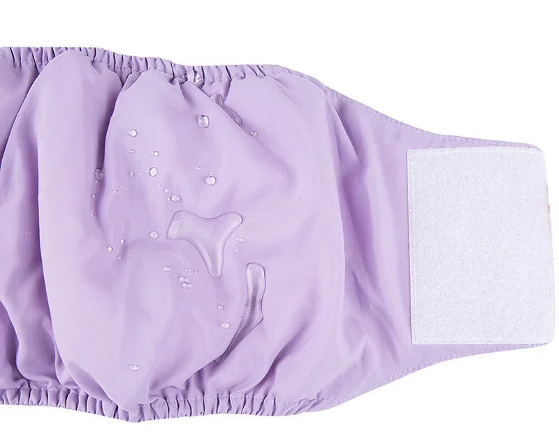 Washable Pet Dog Diapers Males Absorbent Adjustable Puppy Big dog Physiological Pants for Dogs Reusable Pets Dogs Panties Shorts