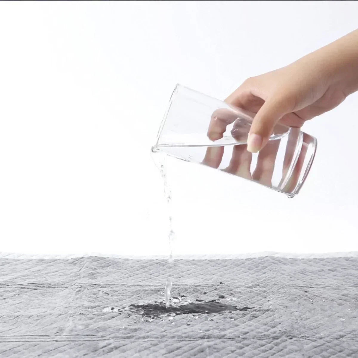 the BAMBOO PUPPY PADS - Eco-Friendly Bamboo Charcoal Puppy Pads- 20/40/50/100PCS Quick-Dry Absorbent Disposable Dog Diapers for Training & Clean Comfort