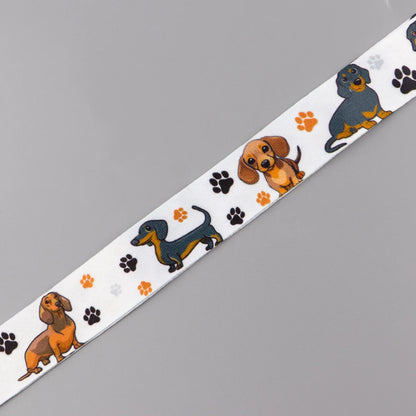 Cute Cartoon Pet Dogs Lanyard Neck Strap Keychain Card Cover Badge Holder Mobile Phone Hang Rope Keyring Anime Accessories Gifts