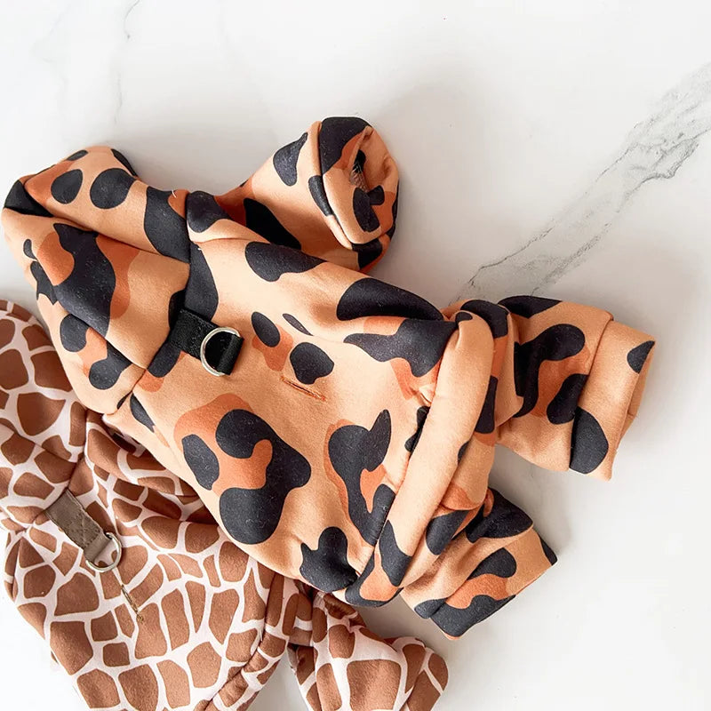 Autumn and Winter Solid Color Base Shirt Teddy Bear Flying Sleeve Sweater Dog Cat Clothing Pet Clothing Puppy Clothes Pajamas