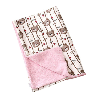 Cozy Dog Bed Pillow with Matching Blanket Reversible Plush Pillow  Blanket Combo Non-Slip Pet Mat for Crates, Floors, or Travel