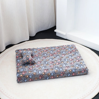 Removable And Washable Winter Warm And Fashionable Pet Kennel, New Special Sleeping Pad For Dogs And Cats, With Pet Pillow