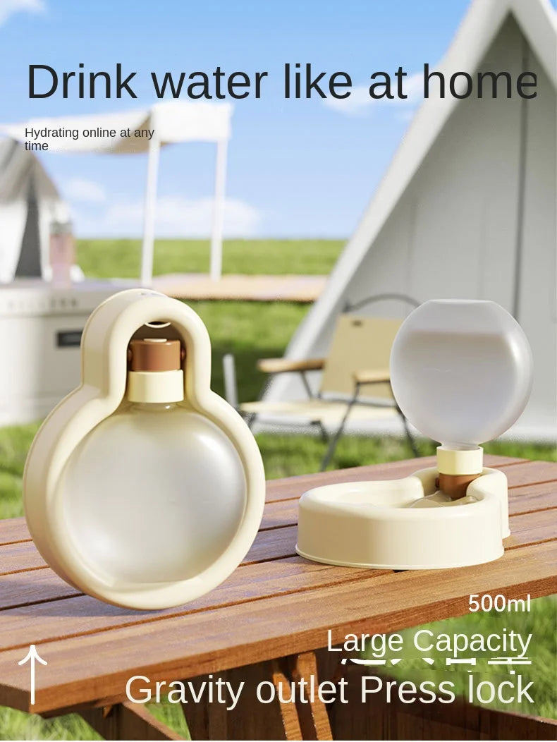 the WATER-ON-THE-GO - Pet Water Cup Outdoor Portable and Foldable Dog Travel Cup