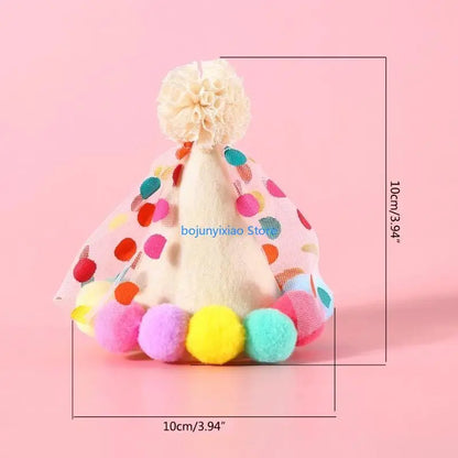 900B Pet Birthday Hat Bandanas Bib Crowns Headwear Dog Festival Party Accessories