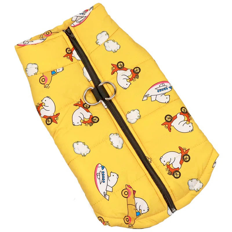 the FROSTCORE DOWN DOG JACKET - Warm Dog Down Jacket, Winter Thickened Dog Clothes, Waterproof Dog Jacket, Medium and Large Dog Clothing, Welsh Corgi Clothing