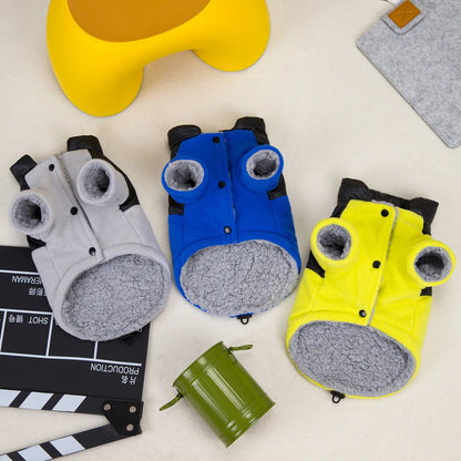 the SNUGGLESOFT WINTER WEAR - Warm Thick Jacket for Dog Cat, Winter Coat Fashion Clothes, Cool & Stylish Outfit for Small Pets, Puppy/Kitten Wear